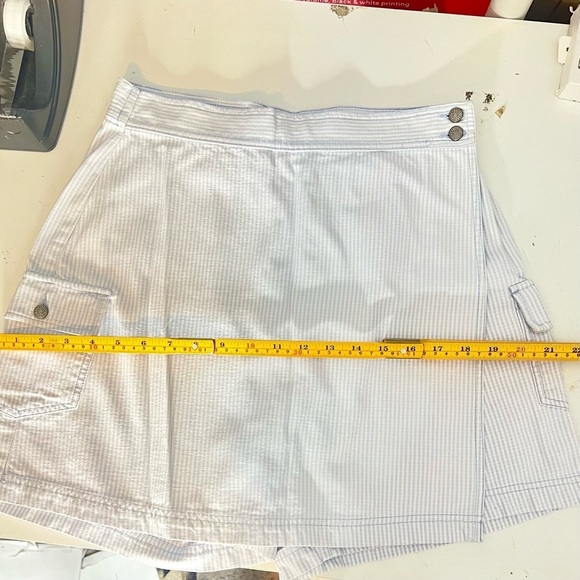 Bill Blass Striped Skort - Picture 11 of 15